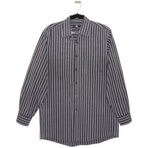 CK Calvin Klein Grey Stripped Button Down Size Medium
